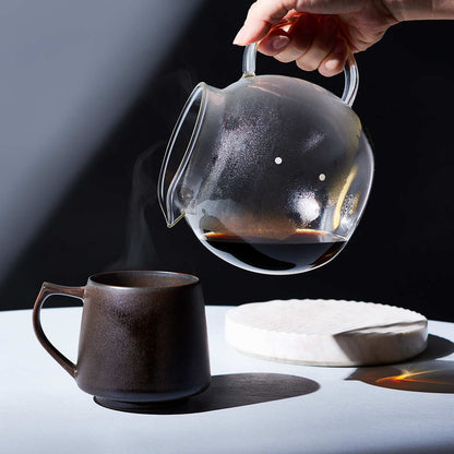 Cores コーヒーサーバー 750ml 6カップ用 クリアガラスサーバー