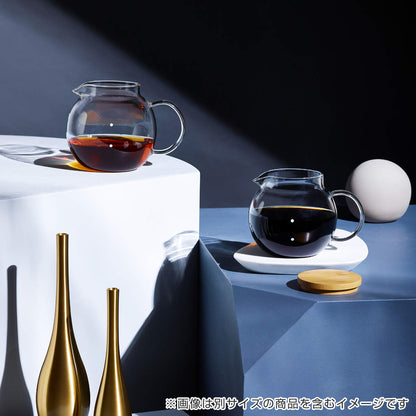 Cores コーヒーサーバー 750ml 6カップ用 クリアガラスサーバー
