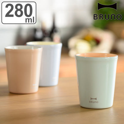 BRUNO タンブラー 280ml short セラミック