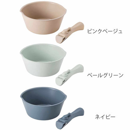 BRUNO 片手鍋 20cm IH対応 着脱ハンドル式 取っ手付き セラミックコート