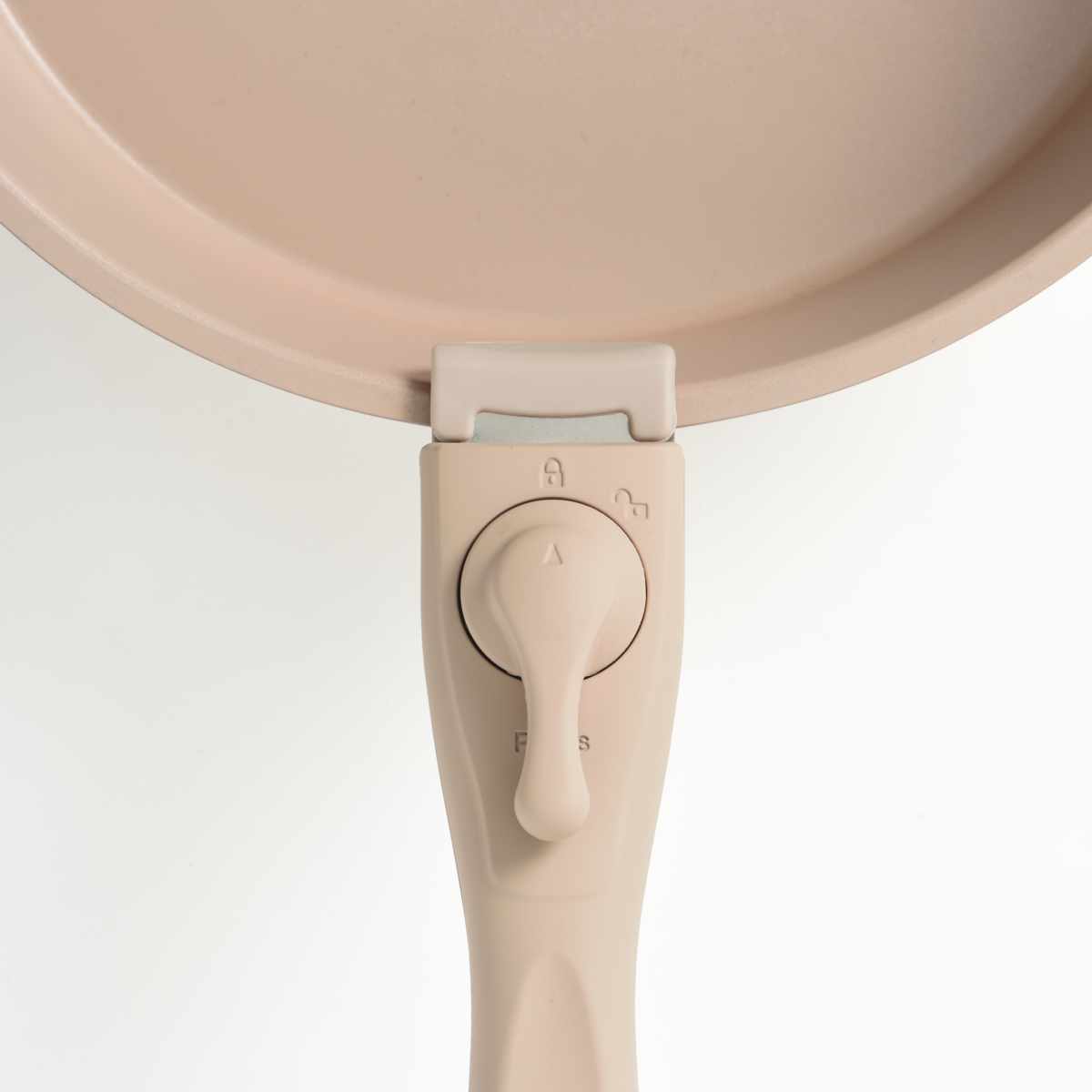 BRUNO 片手鍋 20cm IH対応 着脱ハンドル式 取っ手付き セラミックコート