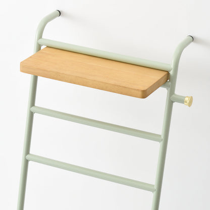BRUNO インテリアスリムラダーラック 幅34cm スチール製