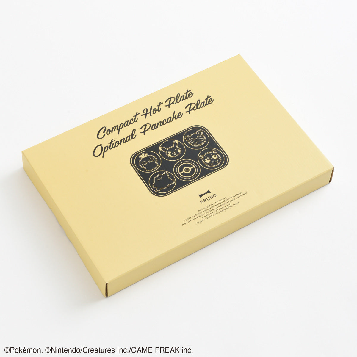 BRUNO コンパクトホットプレート用 パンケーキプレート POKEMON