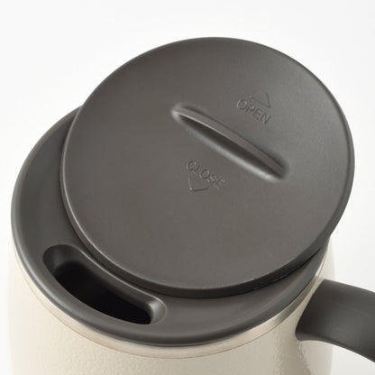 BRUNO マグカップ 320ml PEANUTS 蓋つきステンレスマグ short