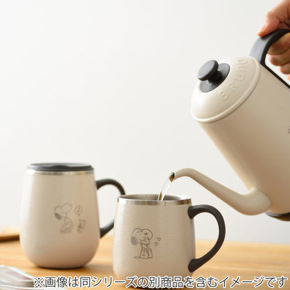 BRUNO マグカップ 460ml PEANUTS 蓋つきステンレスマグ tall