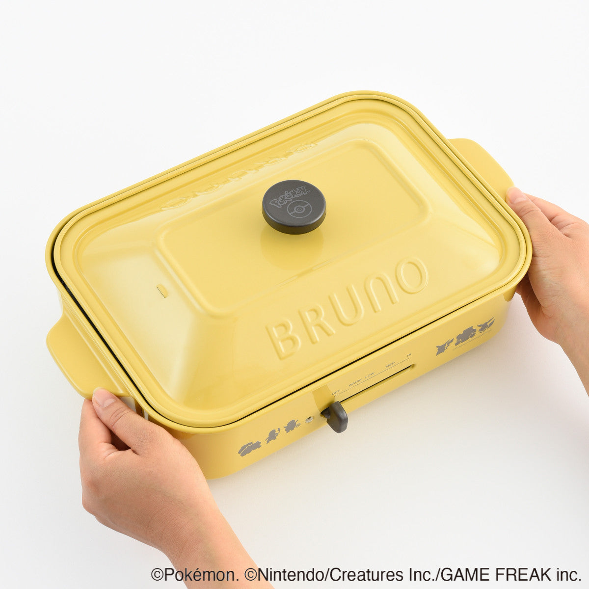 BRUNO コンパクトホットプレート POKEMON たこ焼きプレート付き 蓋付き