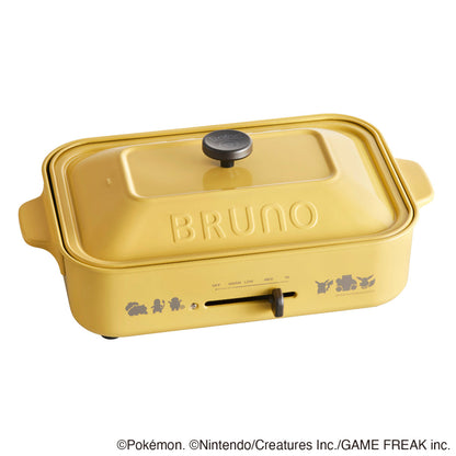 BRUNO コンパクトホットプレート POKEMON たこ焼きプレート付き 蓋付き