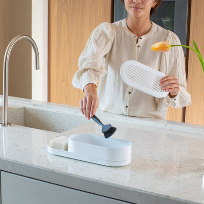 brabantia スポンジラック シンク オーガナイザー M.インフィニットグレイ