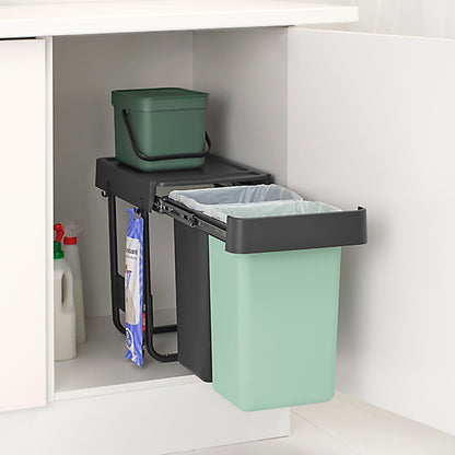 brabantia ゴミ箱 2×15L ビュルトインビン