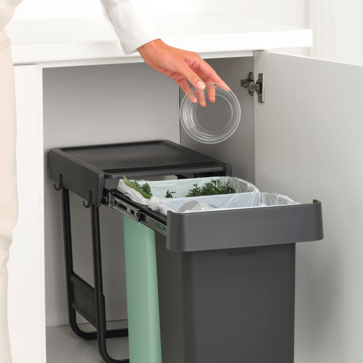 brabantia ゴミ箱 2×15L ビュルトインビン