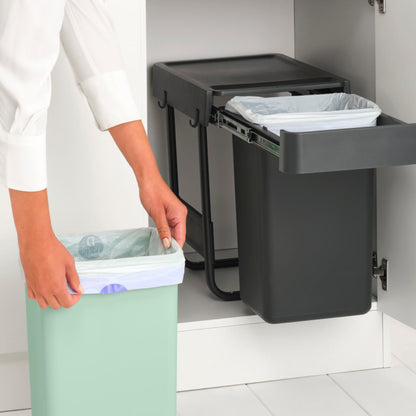 brabantia ゴミ箱 2×15L ビュルトインビン
