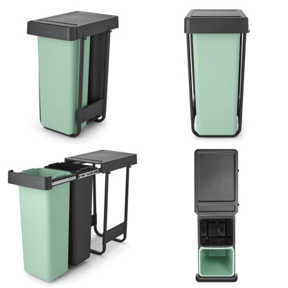 brabantia ゴミ箱 2×30L ビュルトインビン