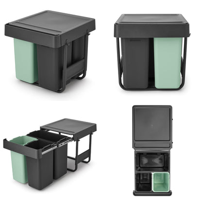 brabantia ゴミ箱 10＋10＋20L ビュルトインビン