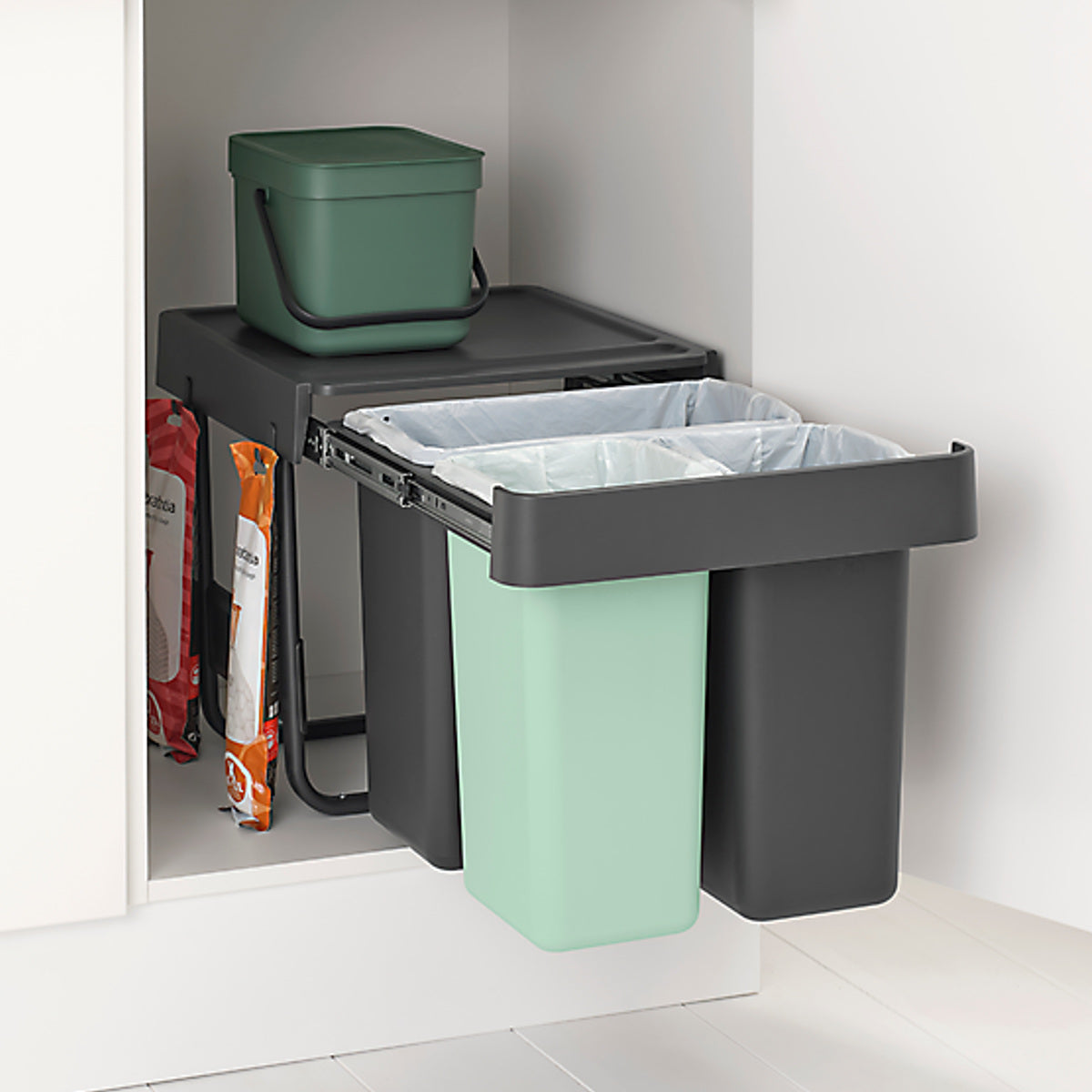 brabantia ゴミ箱 10＋10＋20L ビュルトインビン