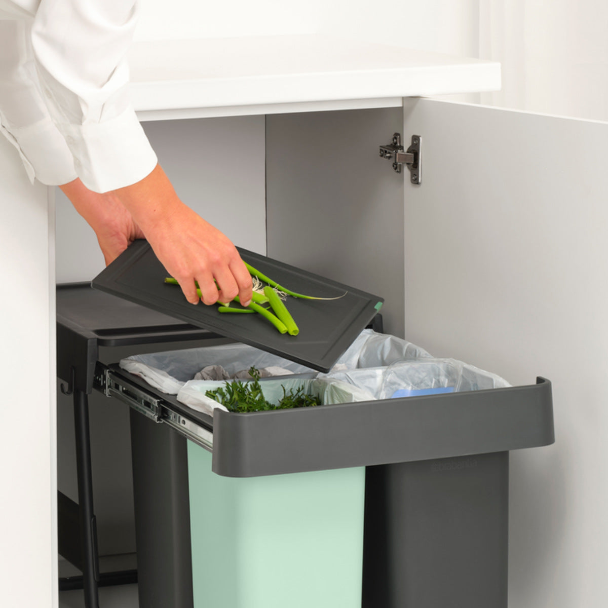 brabantia ゴミ箱 10＋10＋20L ビュルトインビン