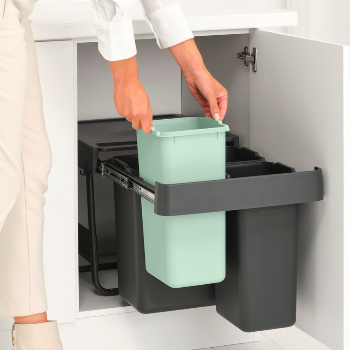 brabantia ゴミ箱 10＋10＋20L ビュルトインビン