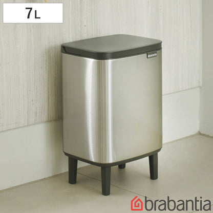 brabantia ゴミ箱 7L オープン式 Bo Waste Bin Hi FPPマット