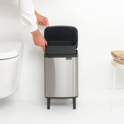brabantia ゴミ箱 7L オープン式 Bo Waste Bin Hi FPPマット