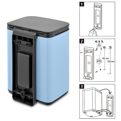 brabantia ゴミ箱 4L オープン式 Bo Waste Bin