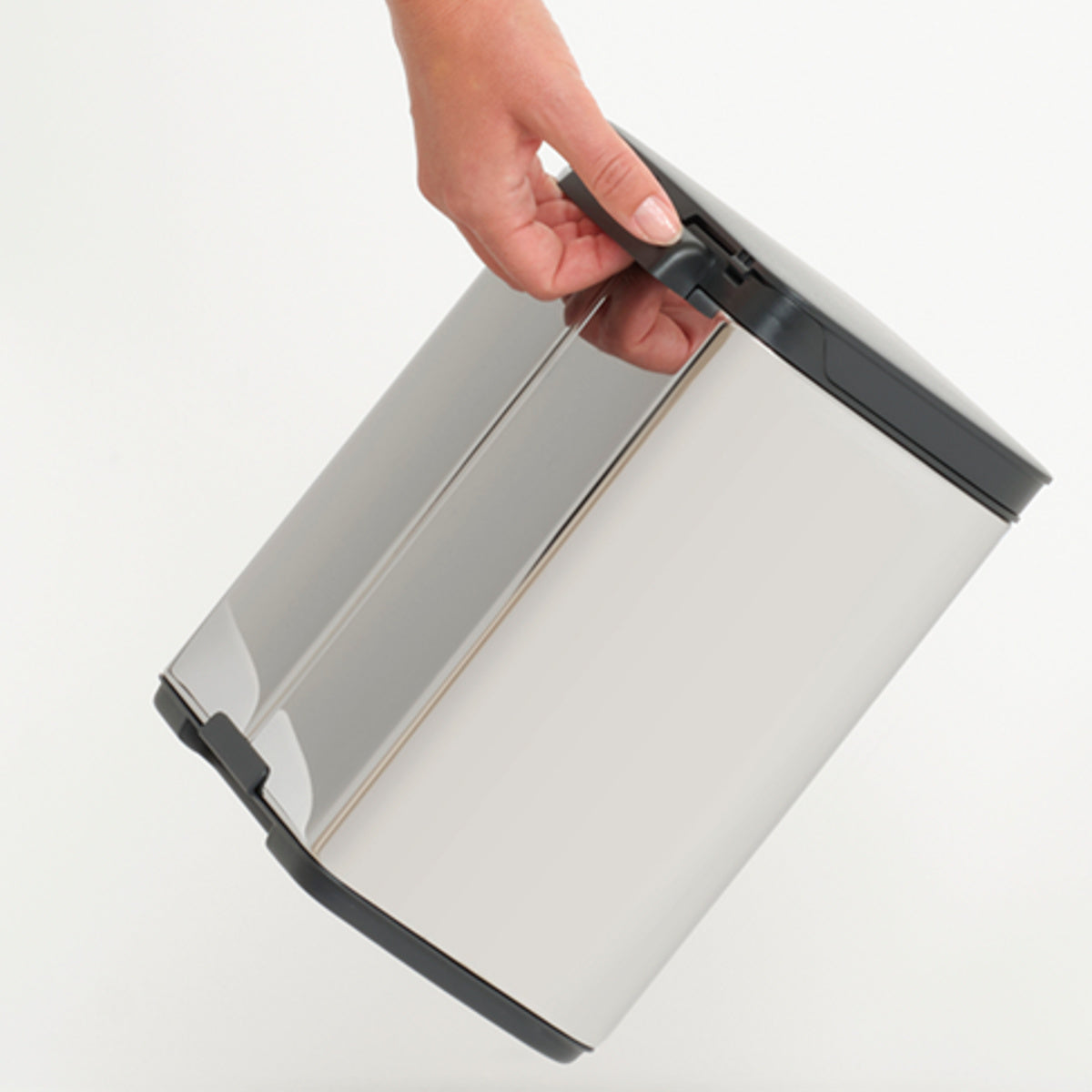 brabantia ゴミ箱 4L オープン式 Bo Waste Bin ブリリアントスチール