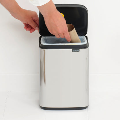 brabantia ゴミ箱 4L オープン式 Bo Waste Bin ブリリアントスチール
