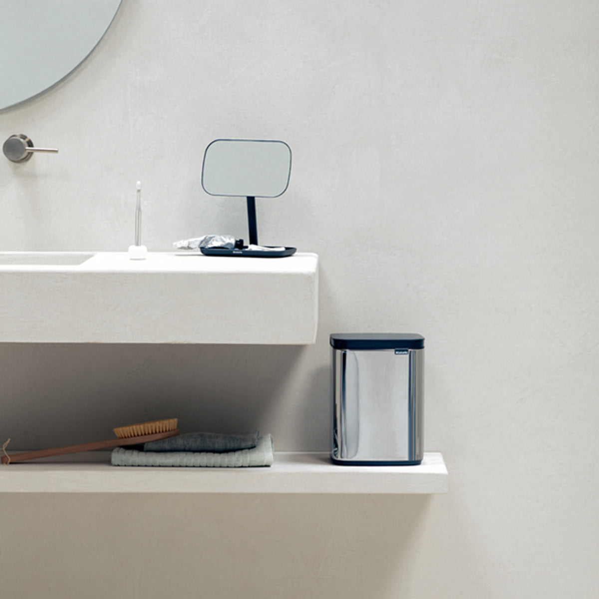 brabantia ゴミ箱 4L オープン式 Bo Waste Bin ブリリアントスチール