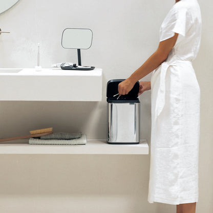 brabantia ゴミ箱 4L オープン式 Bo Waste Bin ブリリアントスチール