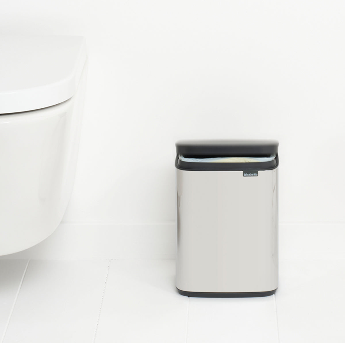 brabantia ゴミ箱 4L オープン式 Bo Waste Bin ブリリアントスチール