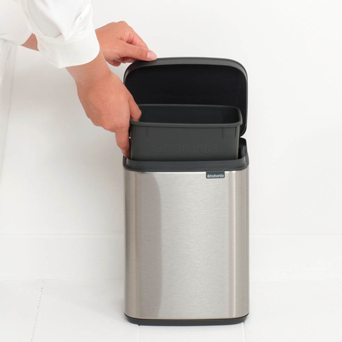 brabantia ゴミ箱 4L オープン式 Bo Waste Bin FPPマット