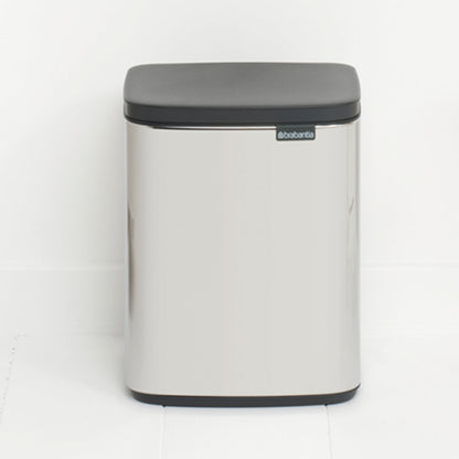 brabantia ゴミ箱 7L オープン式 Bo Waste Bin ブリリアントスチール