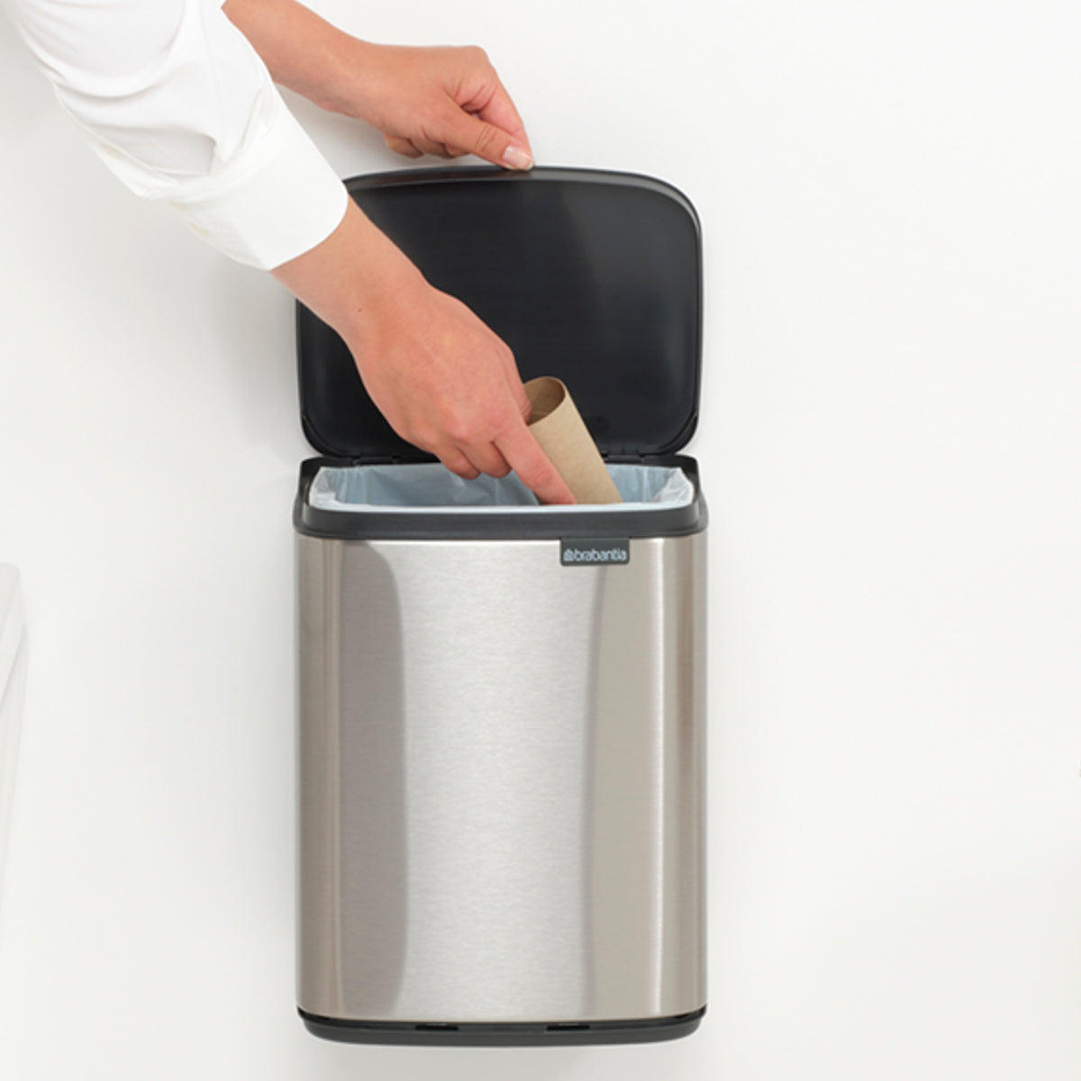 brabantia ゴミ箱 7L オープン式 Bo Waste Bin FPPマット