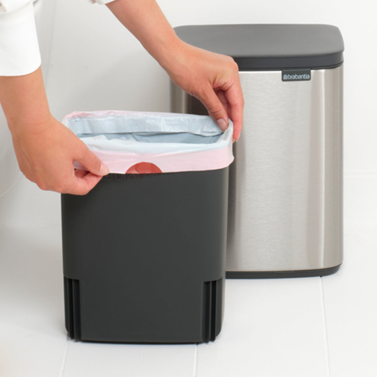 brabantia ゴミ箱 7L オープン式 Bo Waste Bin FPPマット