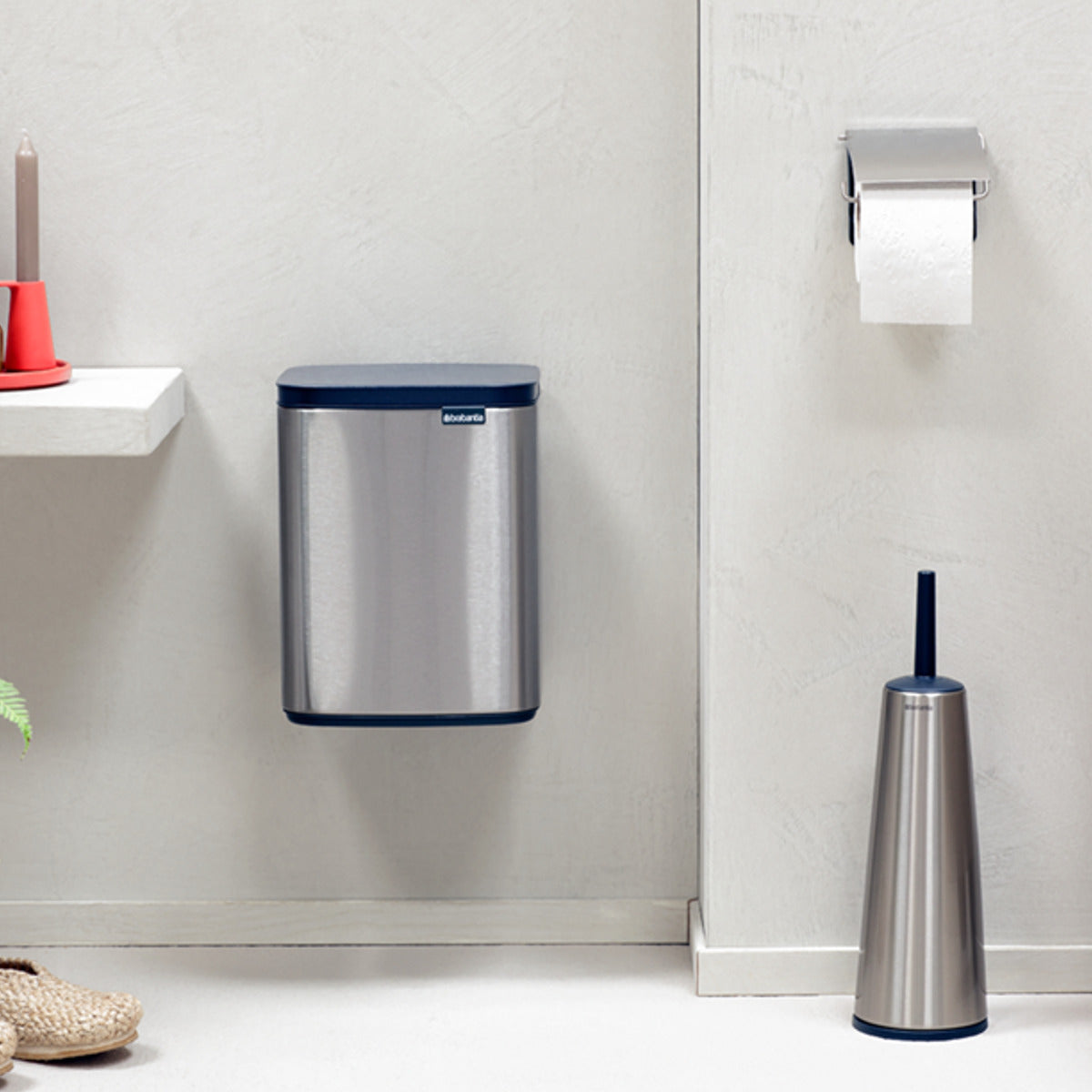brabantia ゴミ箱 7L オープン式 Bo Waste Bin FPPマット