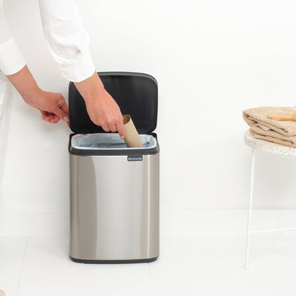 brabantia ゴミ箱 7L オープン式 Bo Waste Bin FPPマット