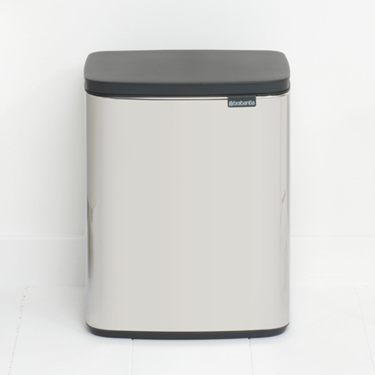 brabantia ゴミ箱 12L オープン式 Bo Waste Bin ブリリアントスチール
