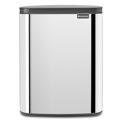 brabantia ゴミ箱 12L オープン式 Bo Waste Bin ブリリアントスチール