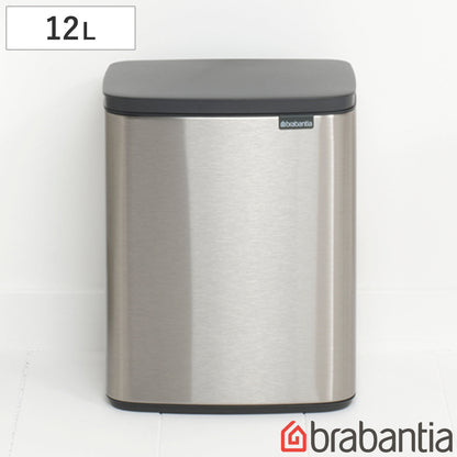 brabantia ゴミ箱 12L オープン式 Bo Waste Bin FPPマット