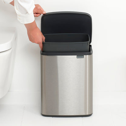 brabantia ゴミ箱 12L オープン式 Bo Waste Bin FPPマット