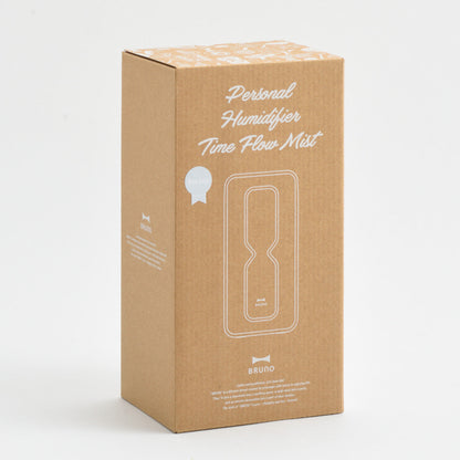 BRUNO 卓上加湿器 500ml TIMEFLOW MIST 超音波パーソナル加湿器 砂時計