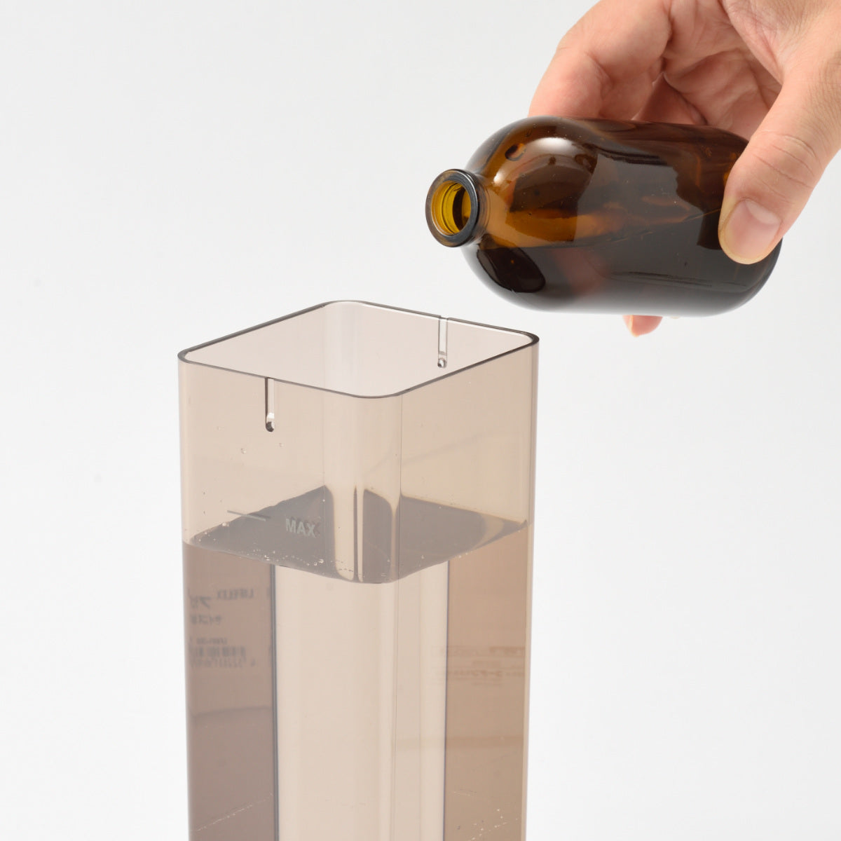 BRUNO 卓上加湿器 500ml TIMEFLOW MIST 超音波パーソナル加湿器 砂時計