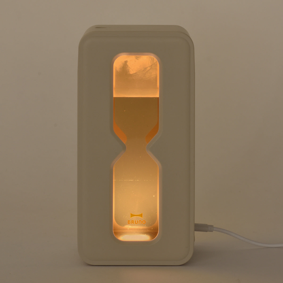 BRUNO 卓上加湿器 500ml TIMEFLOW MIST 超音波パーソナル加湿器 砂時計