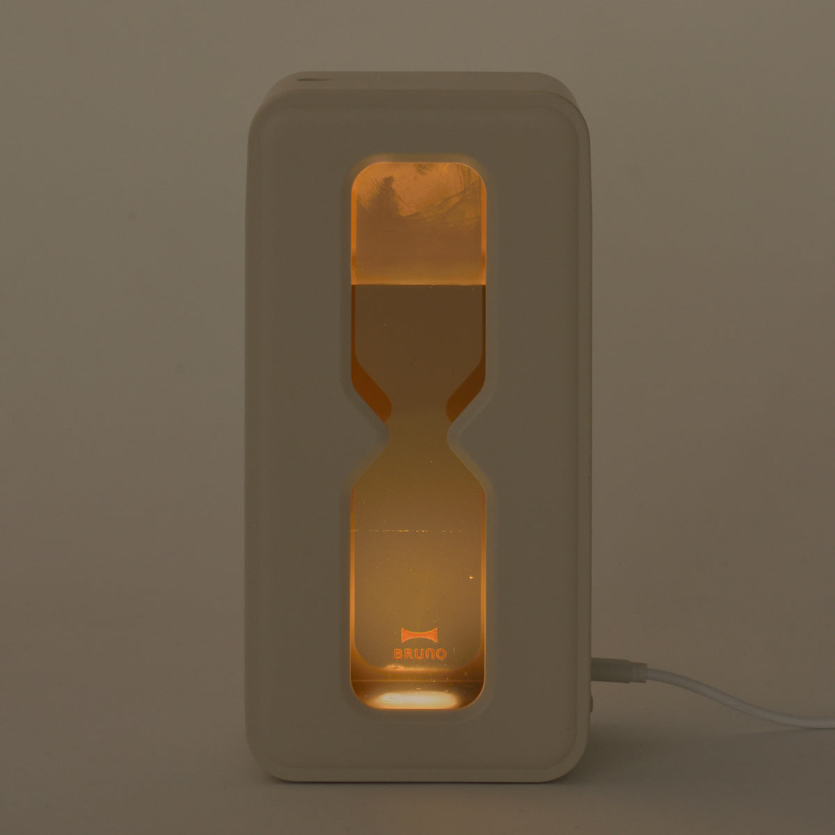 BRUNO 卓上加湿器 500ml TIMEFLOW MIST 超音波パーソナル加湿器 砂時計