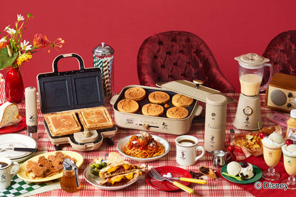 BRUNO コンパクトホットプレート DISNEY たこ焼きプレート付き 蓋付き