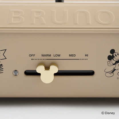 BRUNO コンパクトホットプレート DISNEY たこ焼きプレート付き 蓋付き