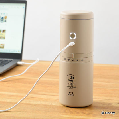 BRUNO コーヒーメーカー DISNEY 真空二重構造 パーソナル電動ミルコーヒーメーカー