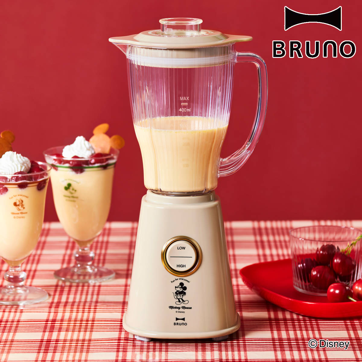 BRUNO コンパクトブレンダー DISNEY 氷も砕ける