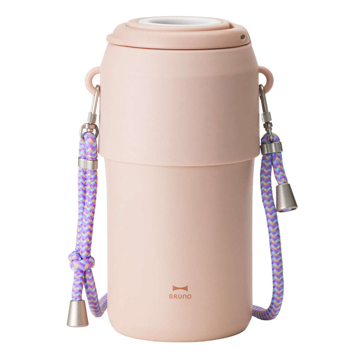 BRUNO ステンレスペットボトルホルダー 500ml 650ml用 ストラップ付き ペットボトルクーラー