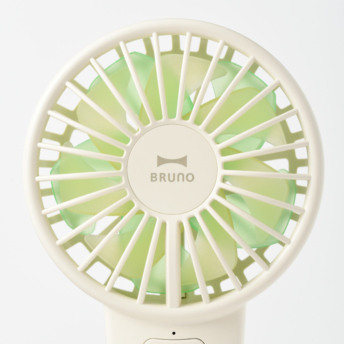 BRUNO ハンディファン コンパクト ダブルフルールファン ストラップ付き