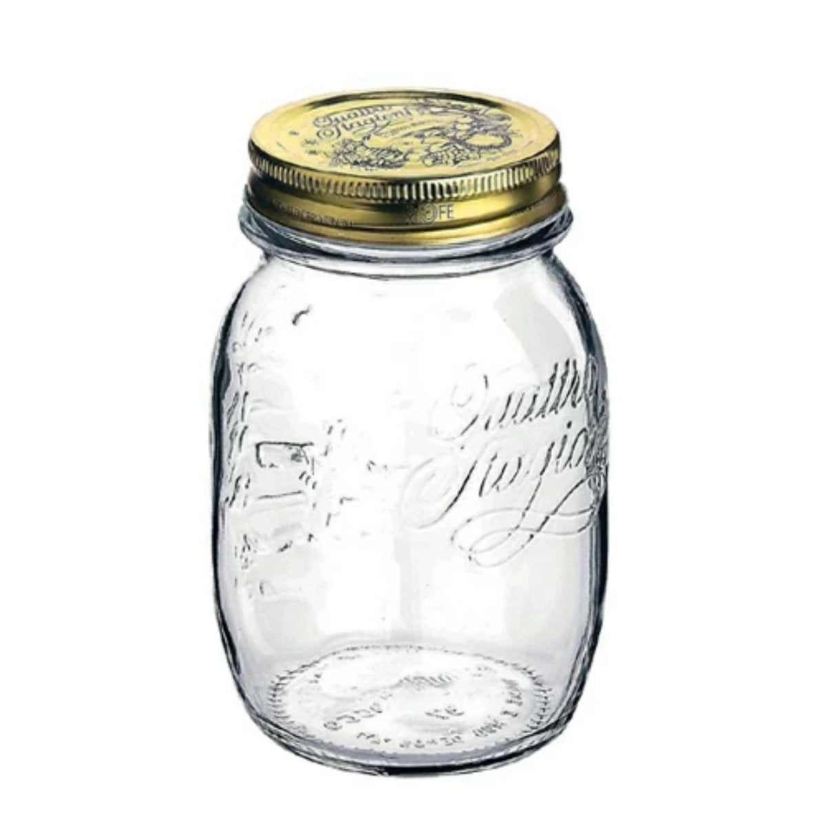 Bormioli Rocco ボルミオリ・ロッコ ガラス瓶 500ml Q.S.JAR 500cc