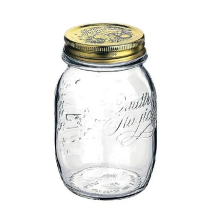 Bormioli Rocco ボルミオリ・ロッコ ガラス瓶 500ml Q.S.JAR 500cc